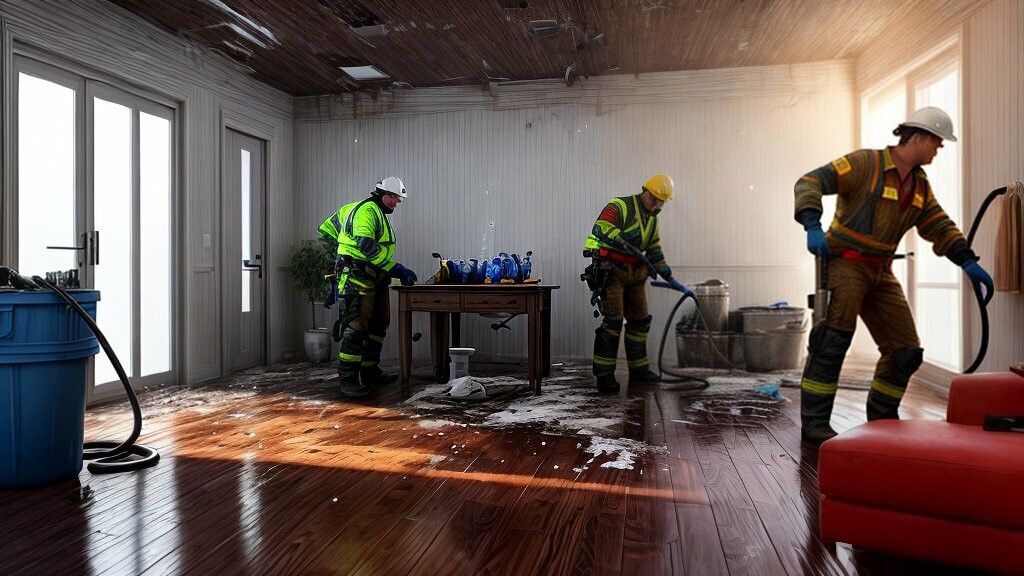 water damage restoration