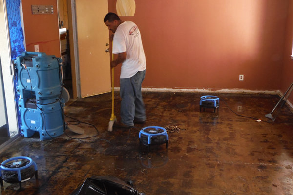 water damage service