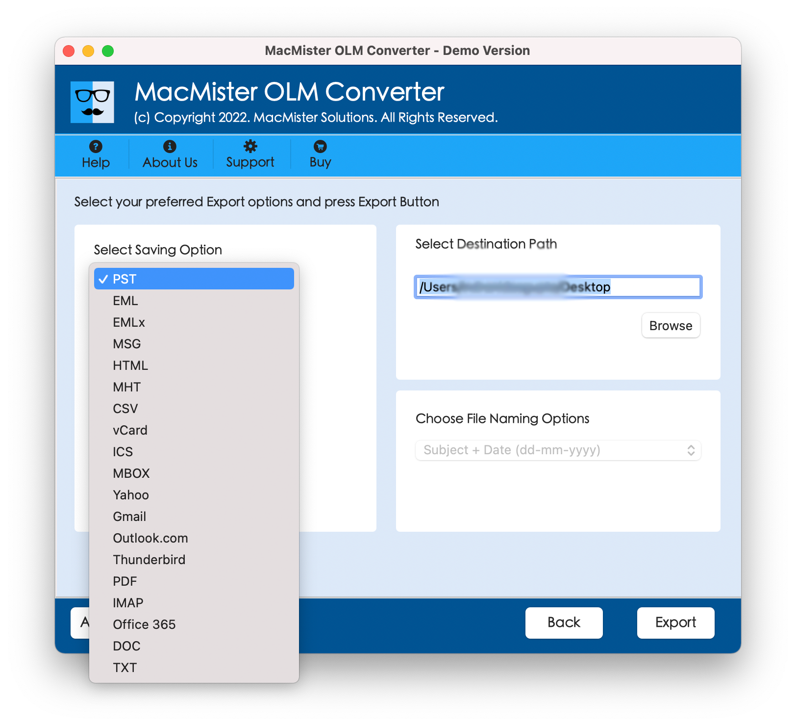 olm file for mac