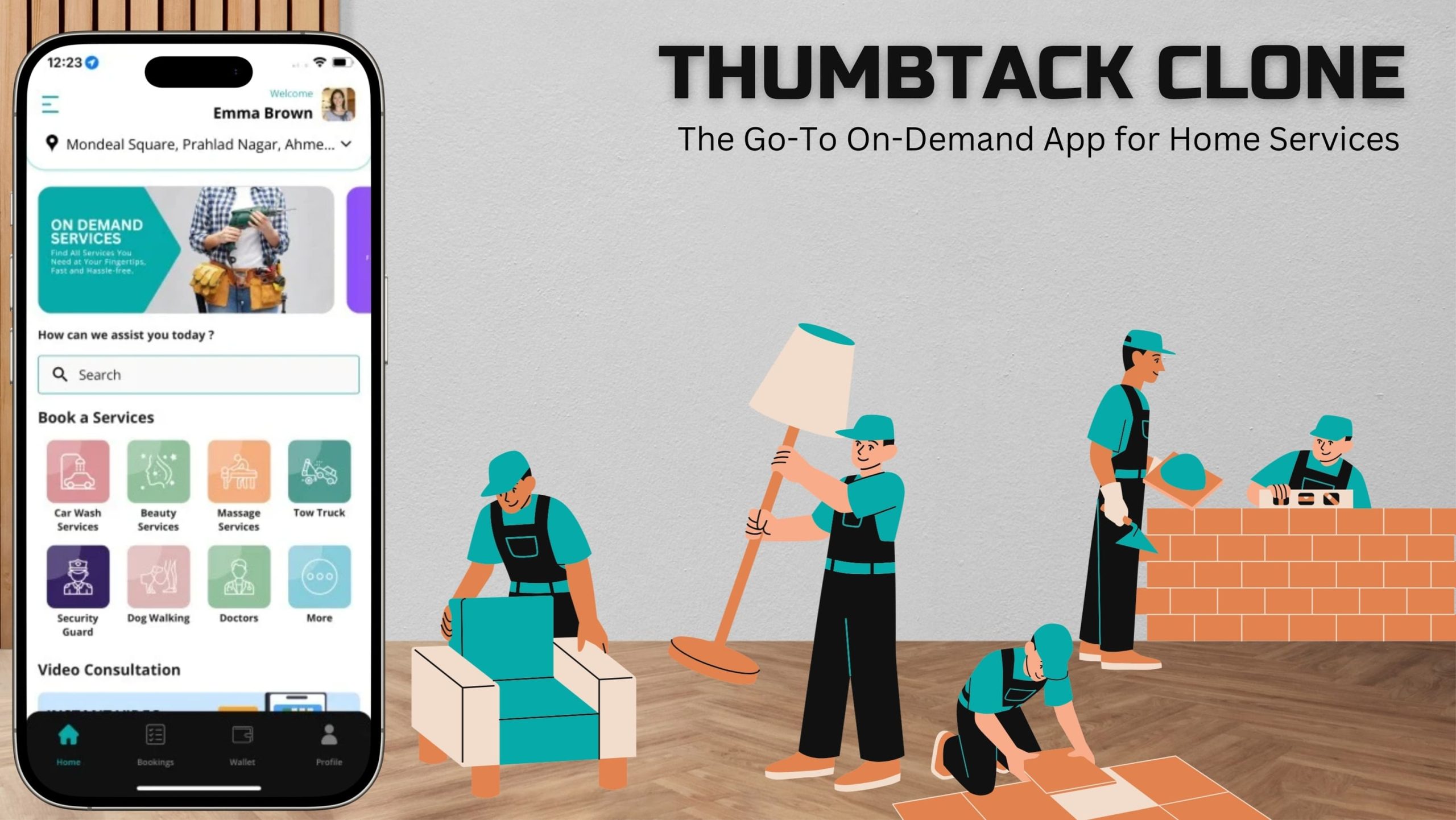 On-Demand Home Service App