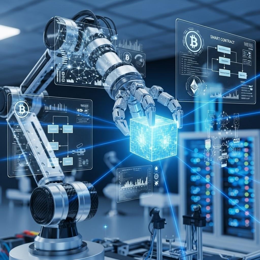 blockchain in robotics
