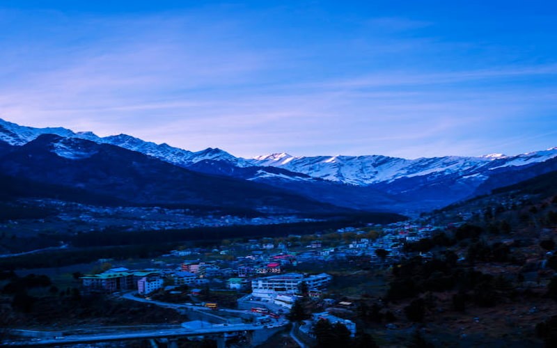 winter in manali