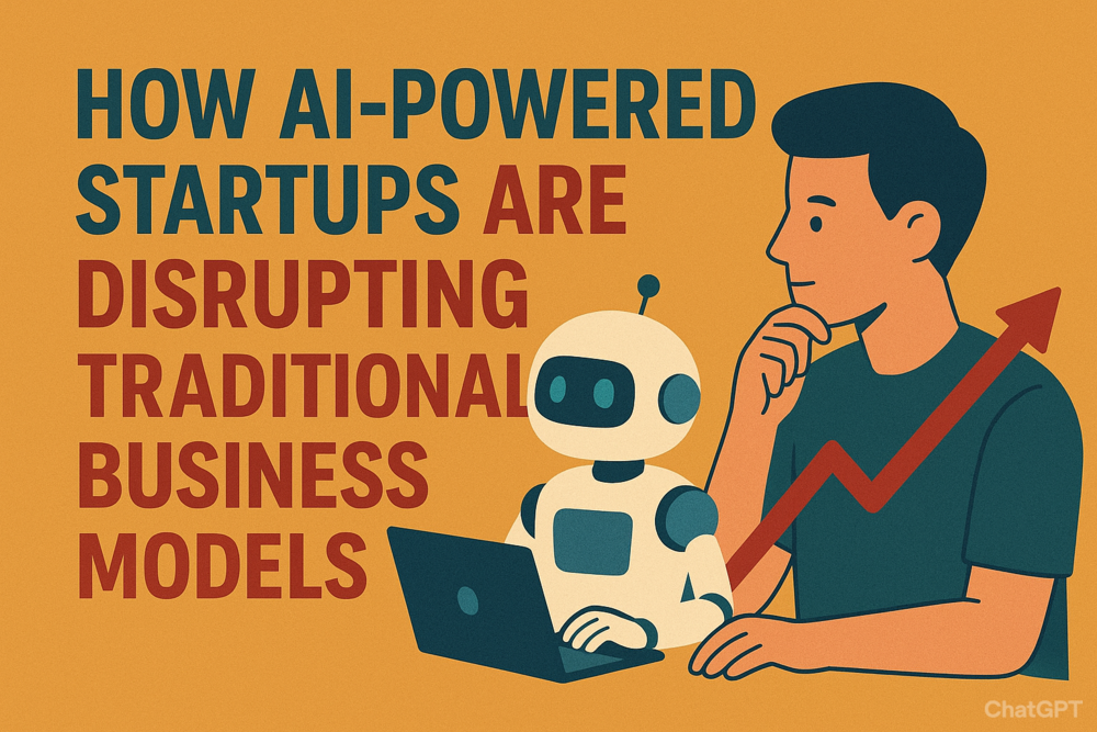ai startups disrupting business models
