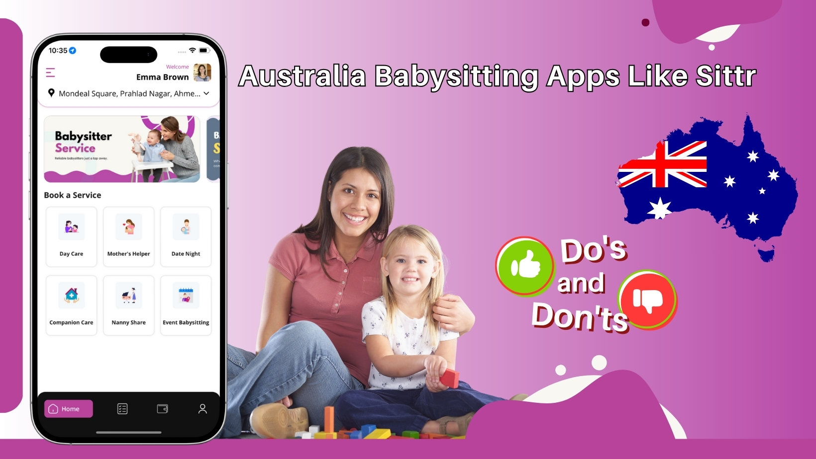 Australia Babysitting Apps Like Sittr