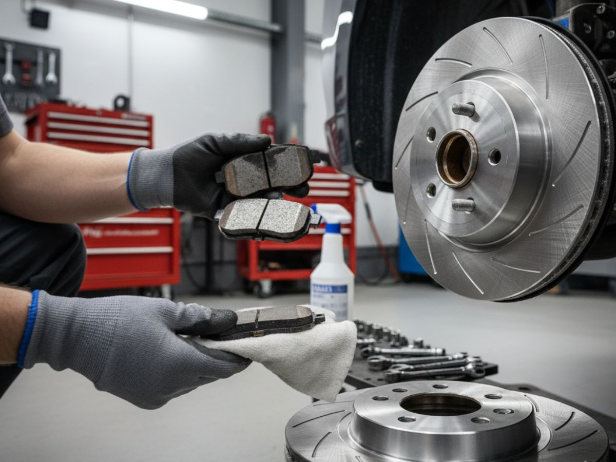 brake pad replacement