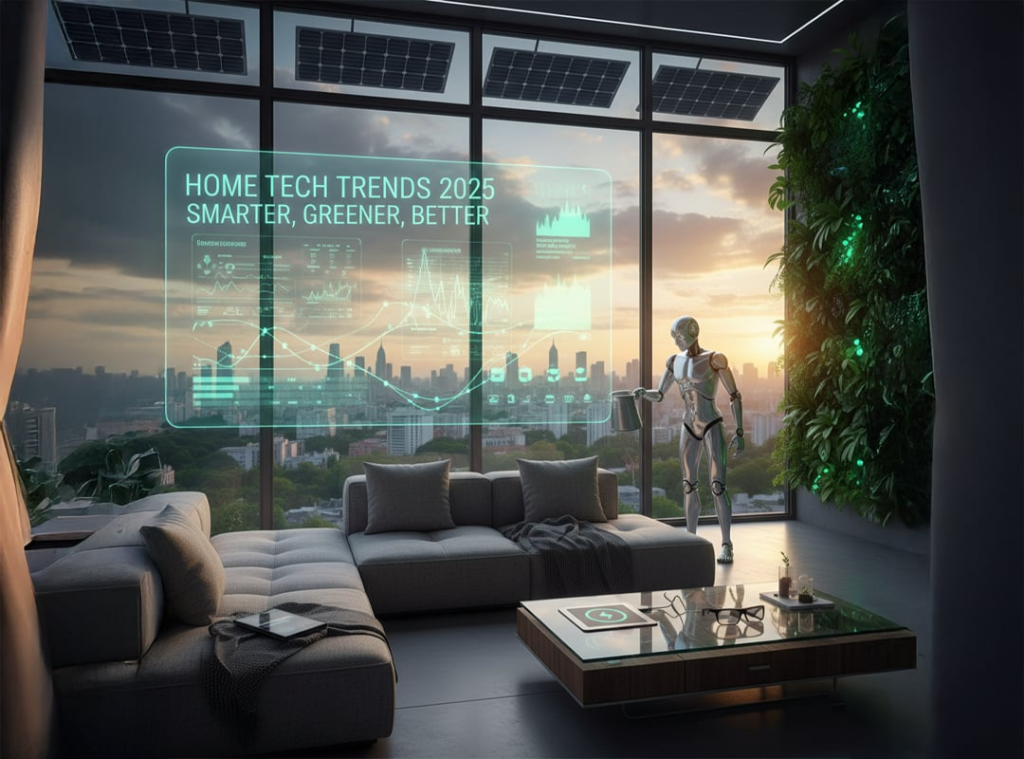 Eco-Friendly & Smart: Home Tech Innovations 2025