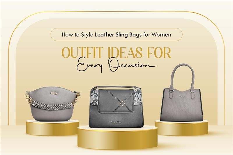 leather sling bags