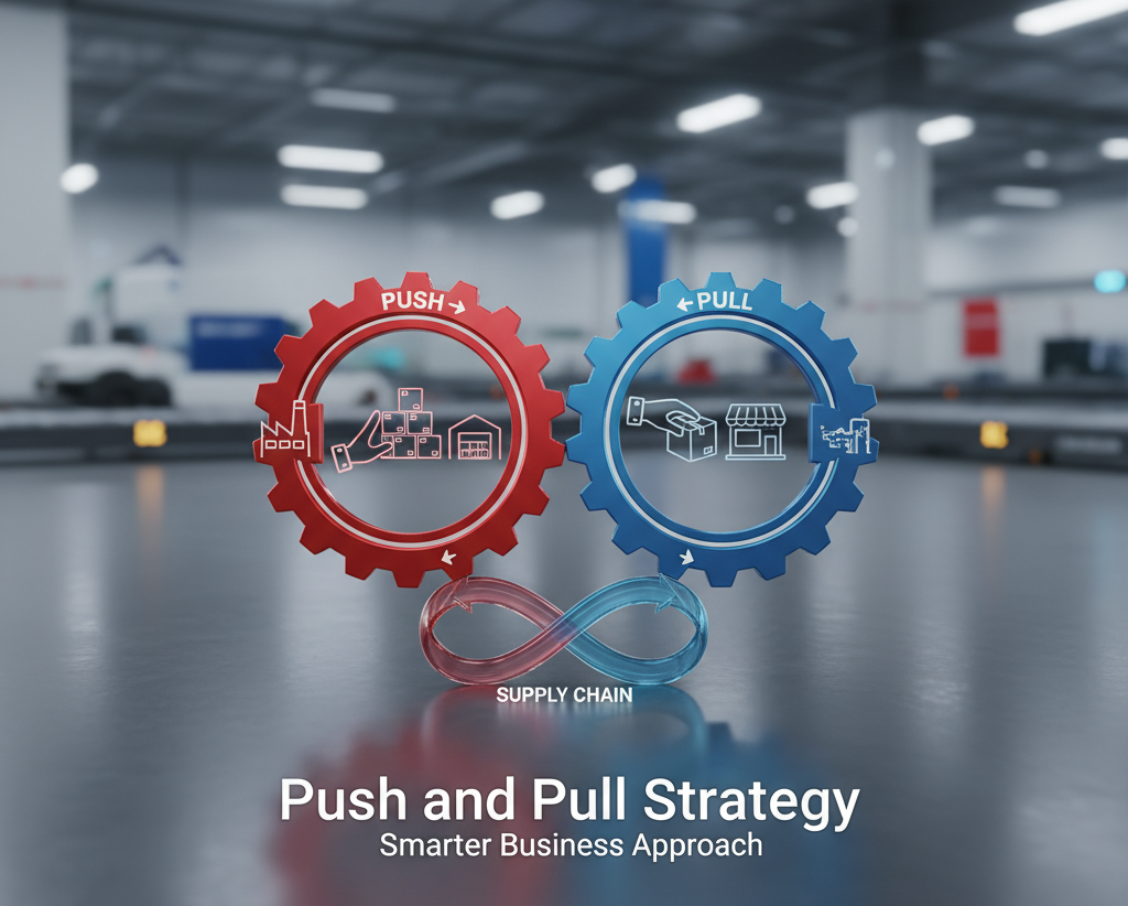 push and pull strategy in supply chain