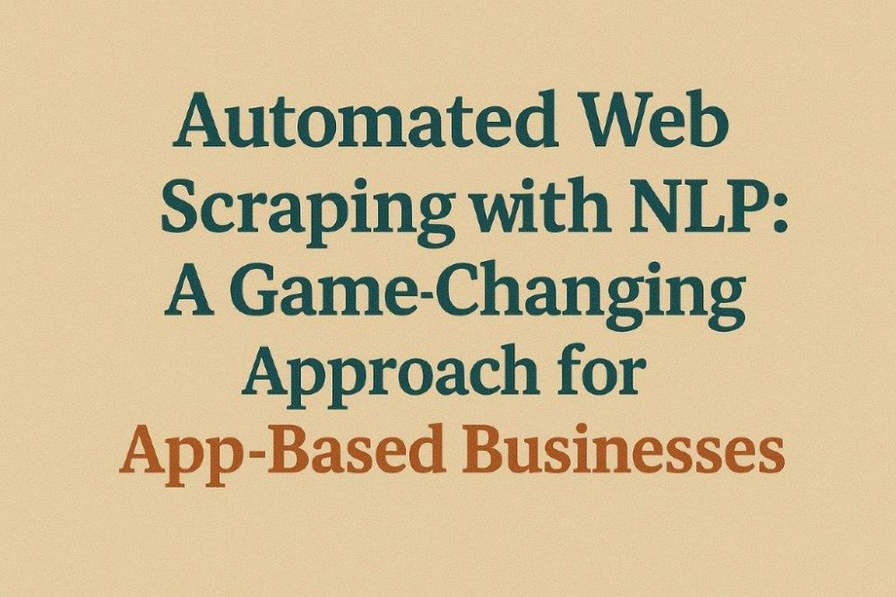 automated web scraping with nlp