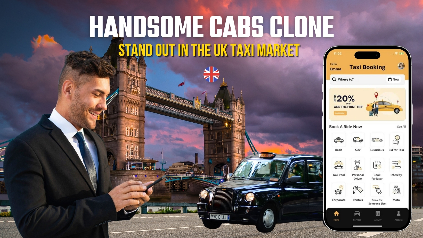 handsome cabs clone