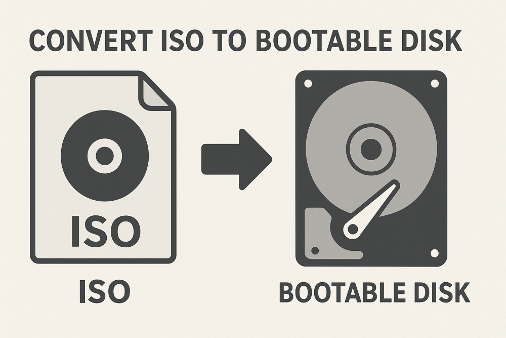 convert iso to bootable disk