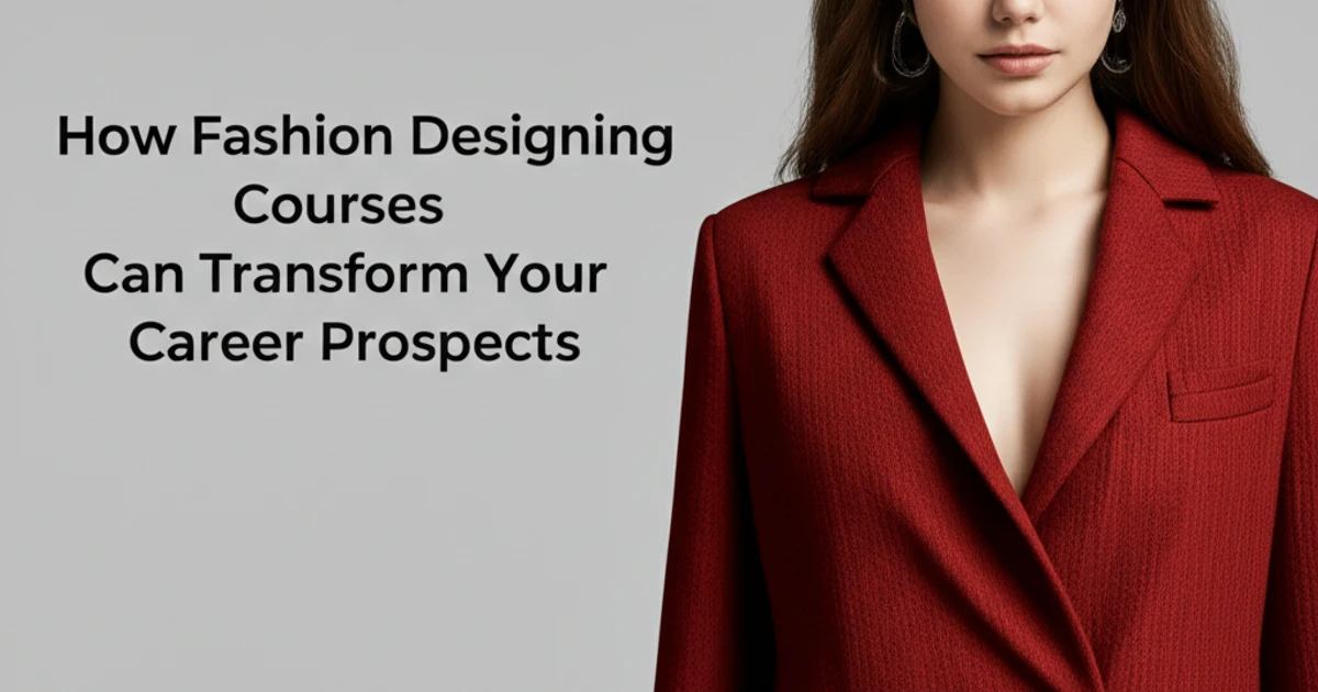 fashion designing courses