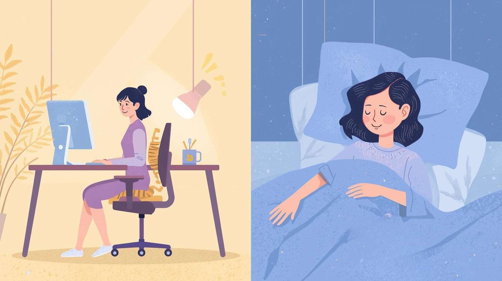 workday habits and sleep recovery
