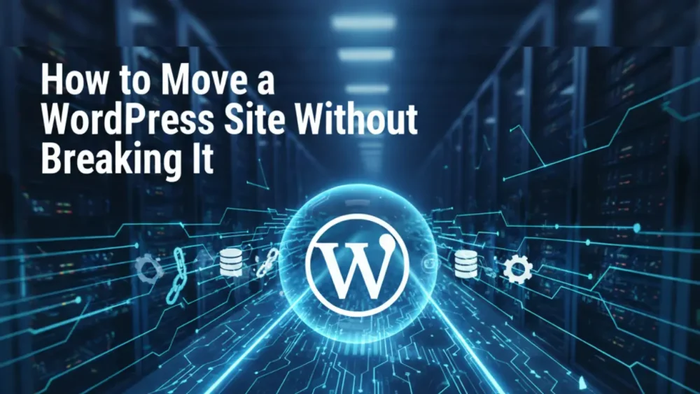 move wordpress site