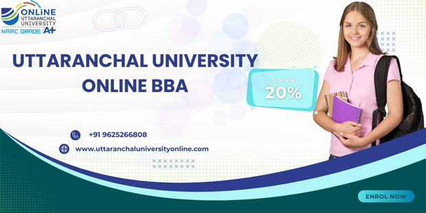 uttaranchal university bba online
