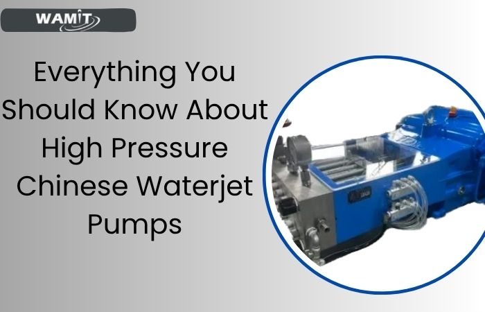 high pressure chinese waterjet pumps