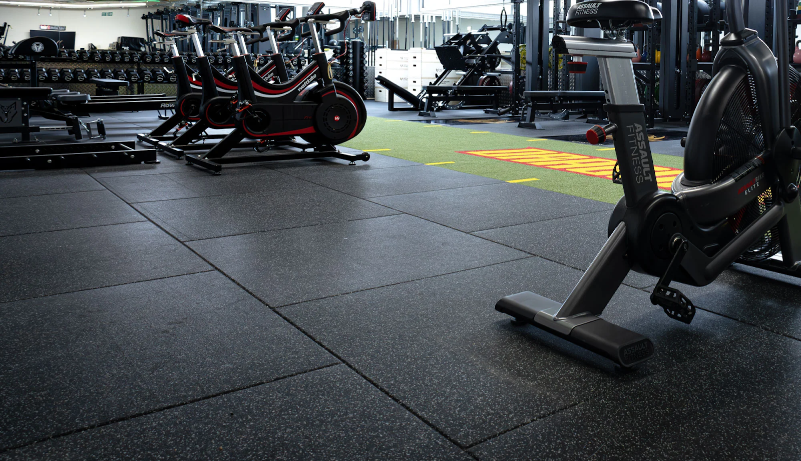 gym flooring design