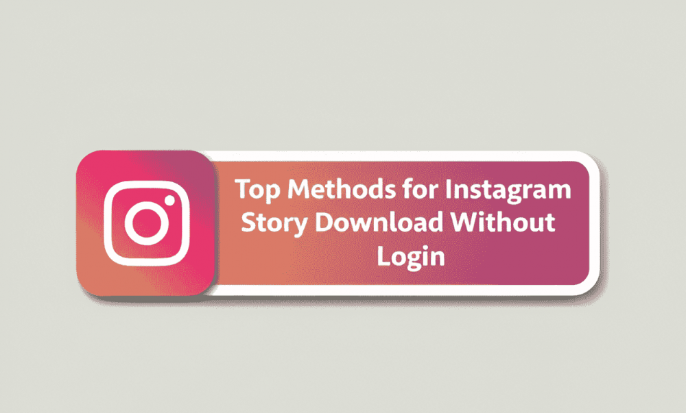 instagram story download without login