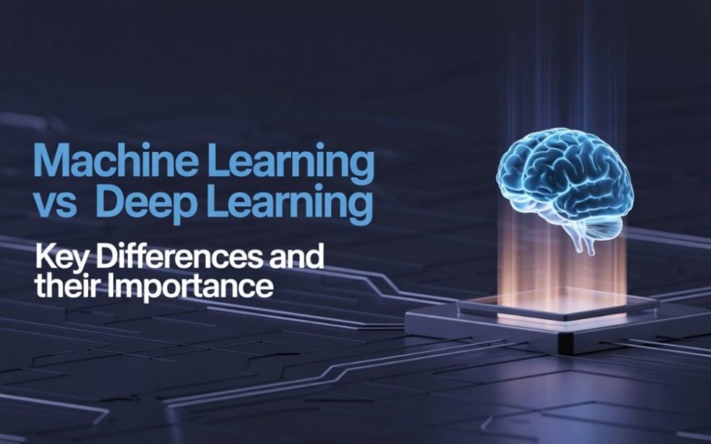 machine learning and deep learning