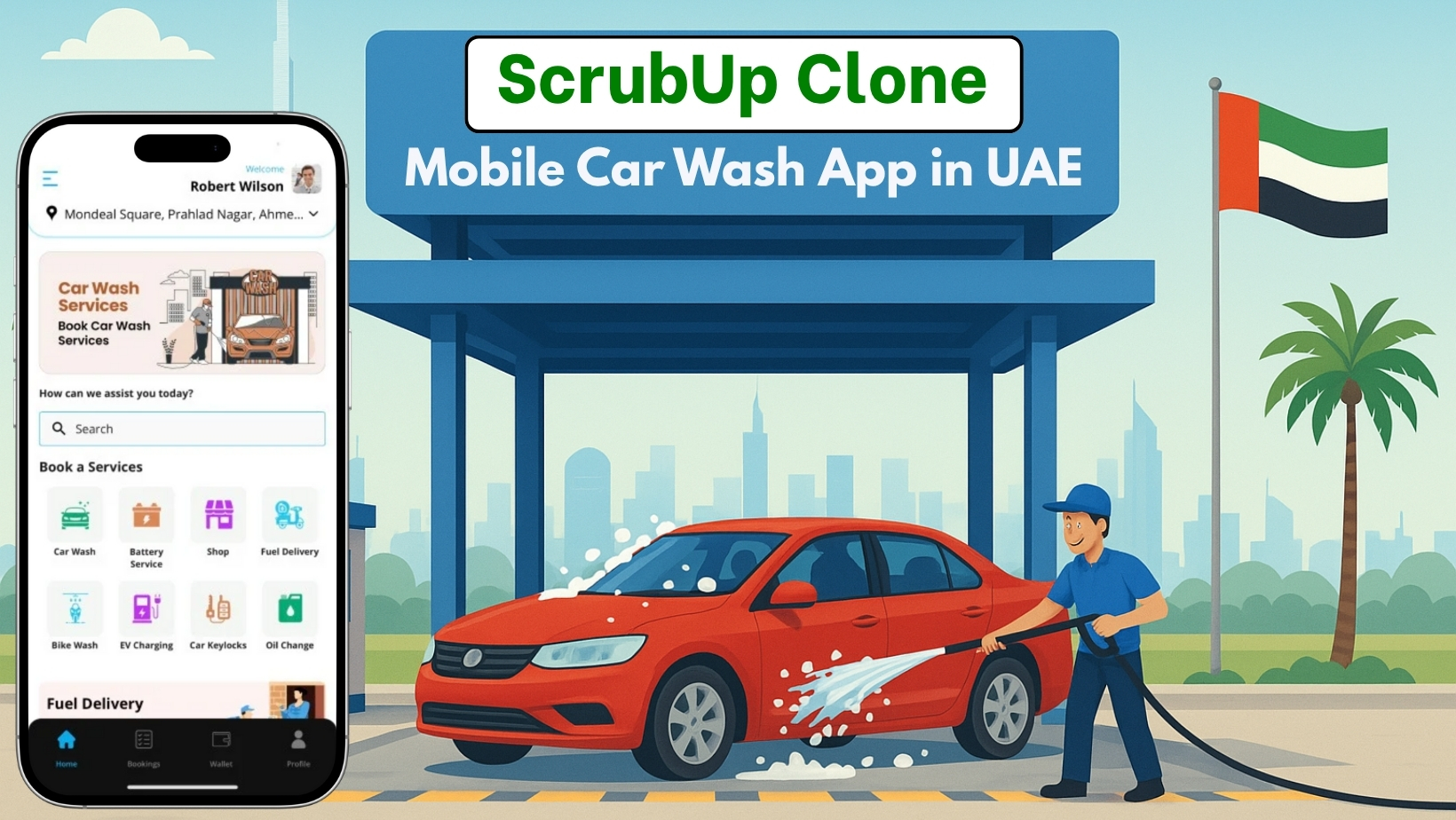 cae wash app uae