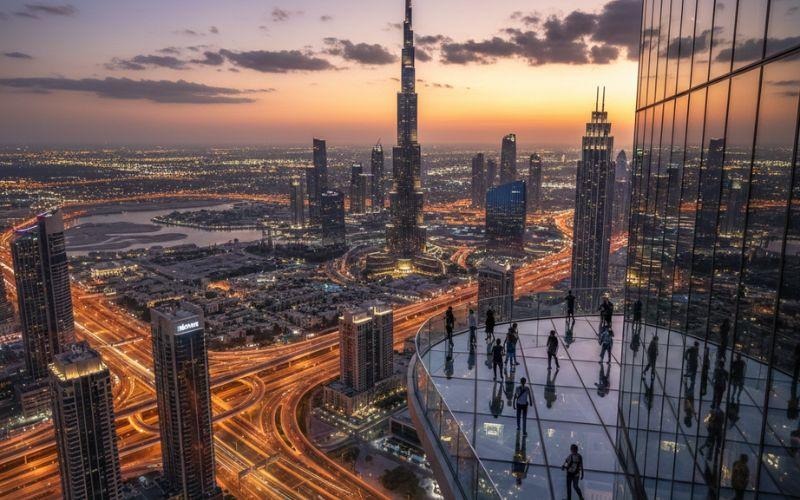 Dubai Sky Views Edge Walk