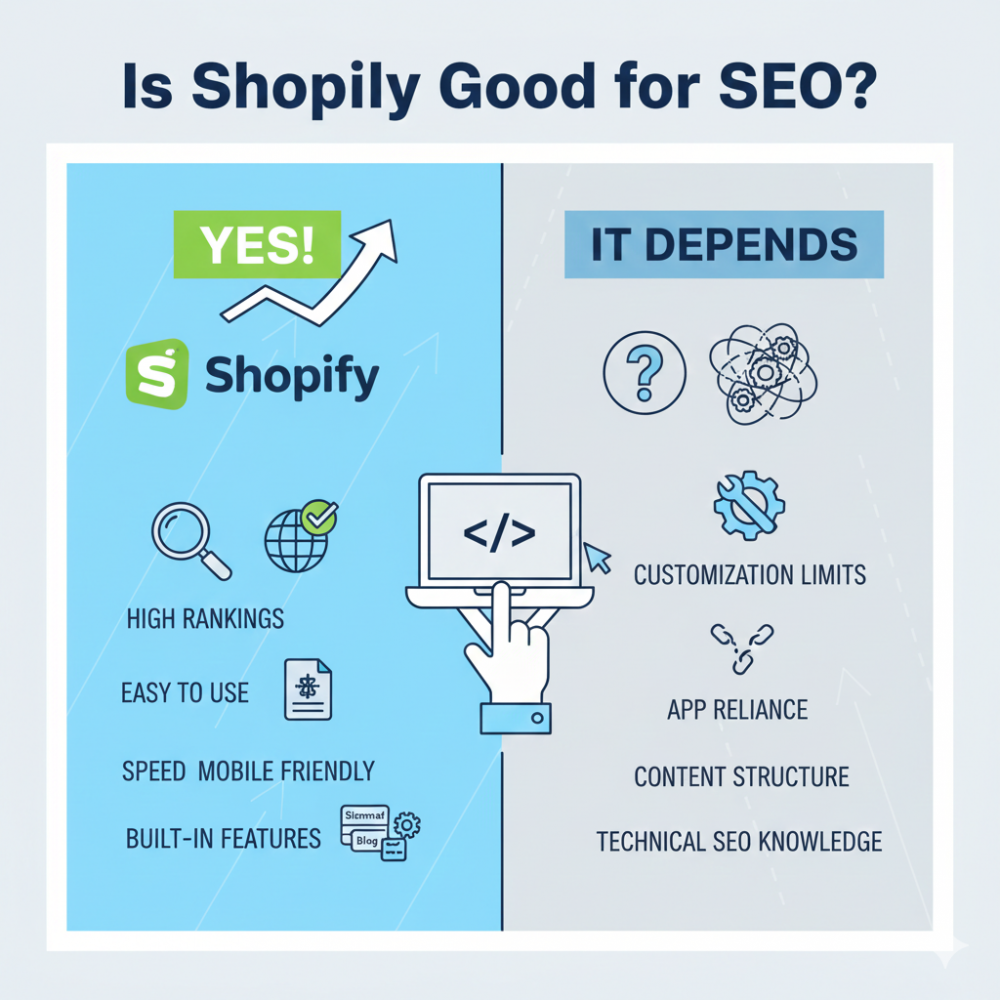 is shopify good for seo