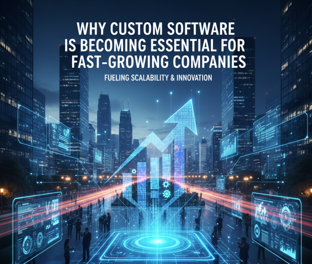 custom software fast-growing companies