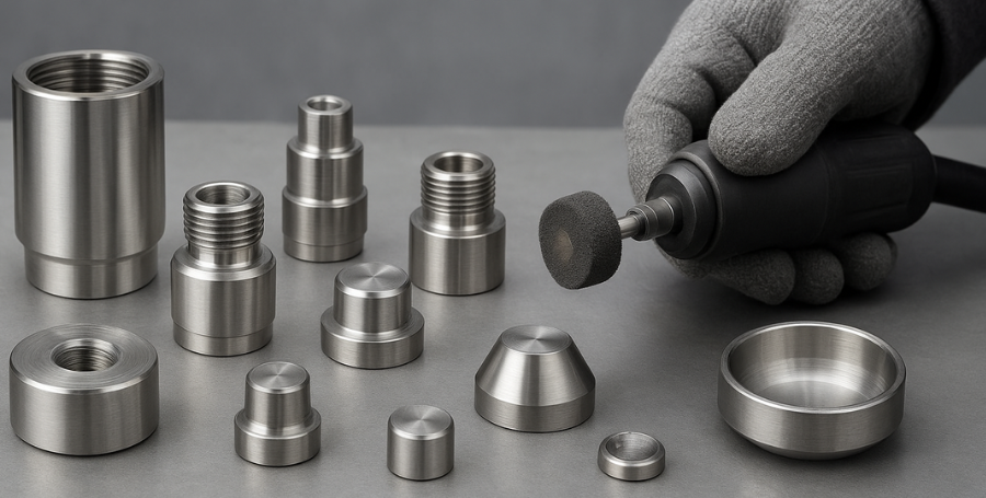 secondary finishes for turned components