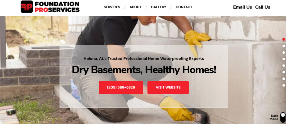 basement foundation waterproofing helena al