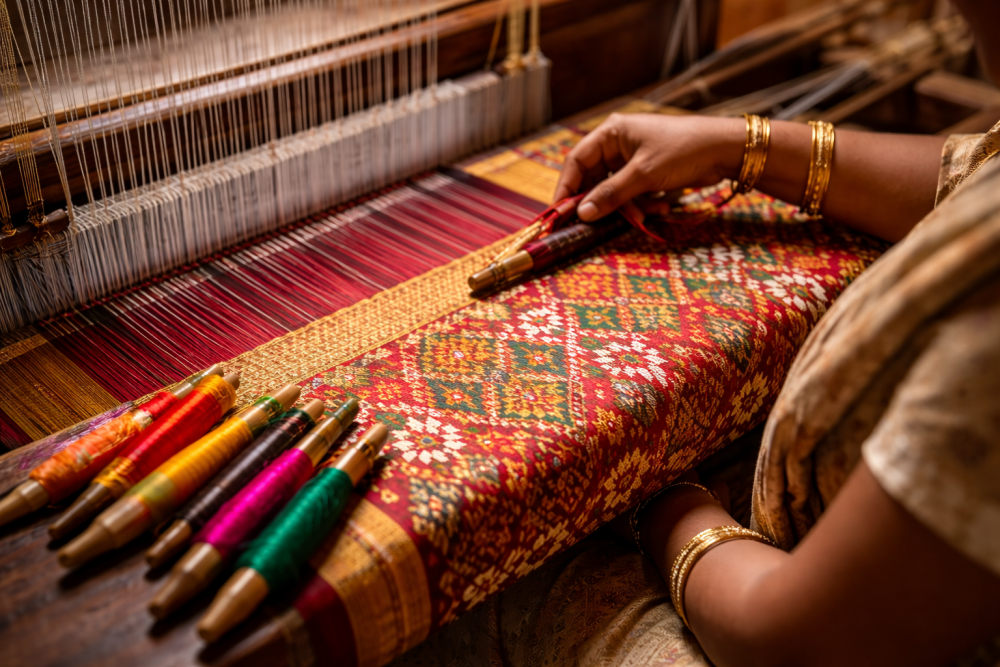 authentic handloom silk sarees