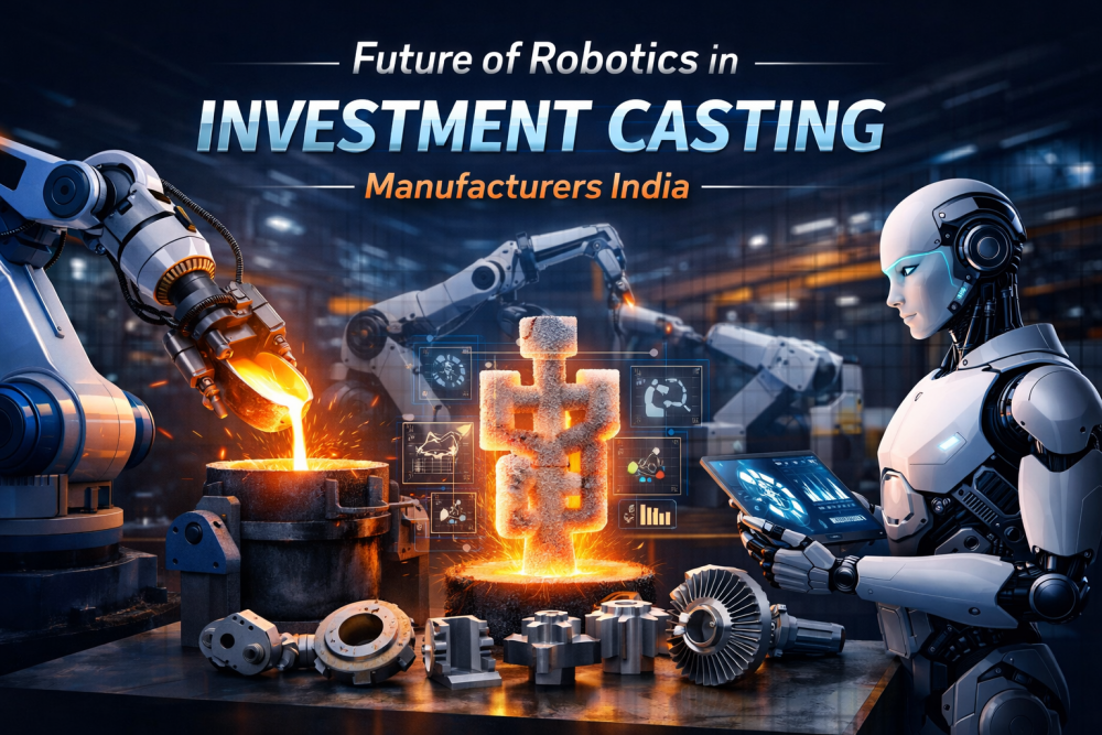 robotics in investment casting