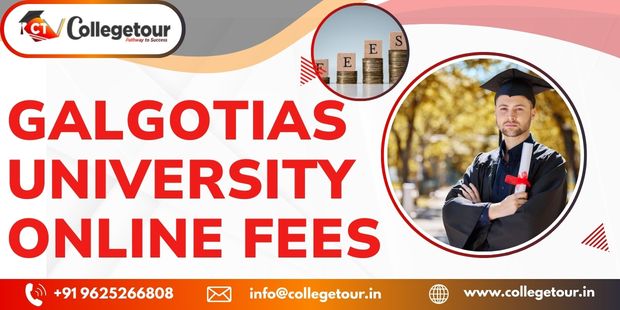 galgotias university online fees