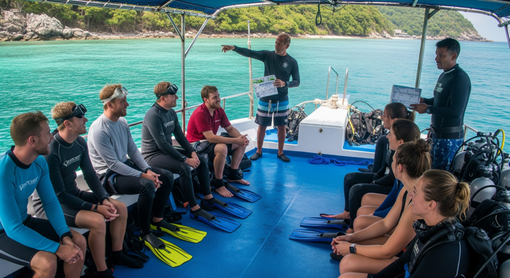 divemaster school koh tao