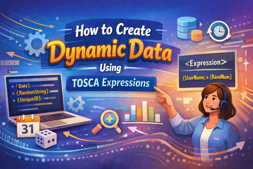 tosca expressions dynamic data