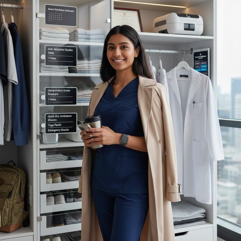 smart wardrobe essentials nursing