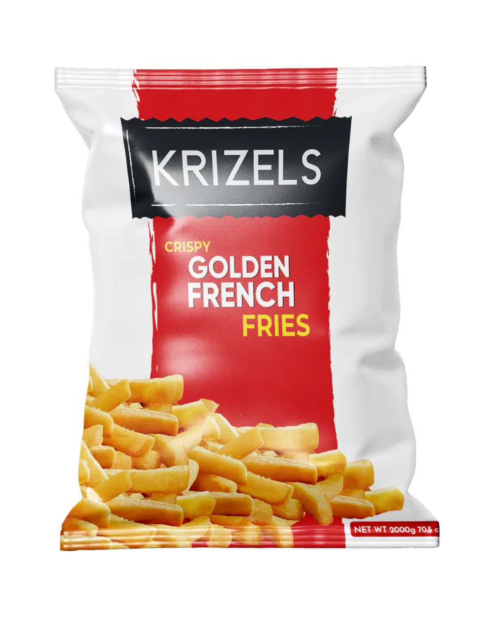 golden french fries hot