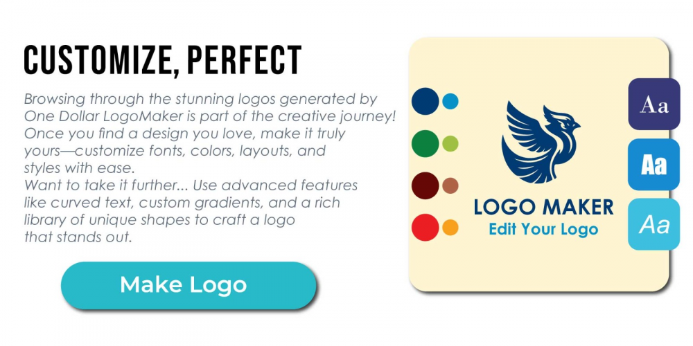 one dollar logo maker