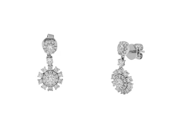 diamond stud earrings