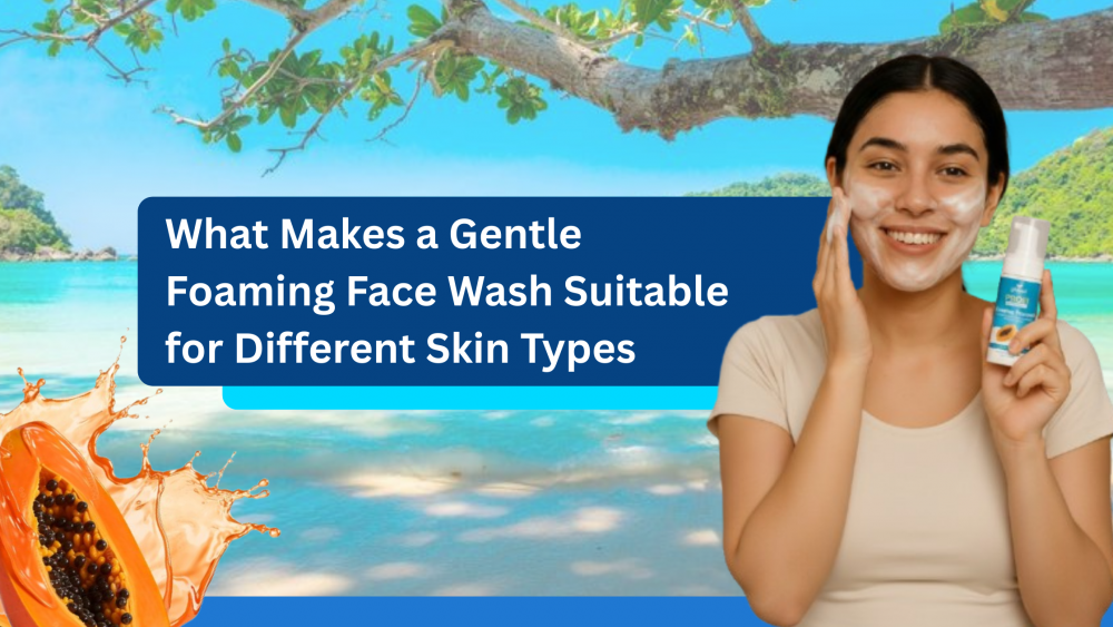 gentle forming face wash
