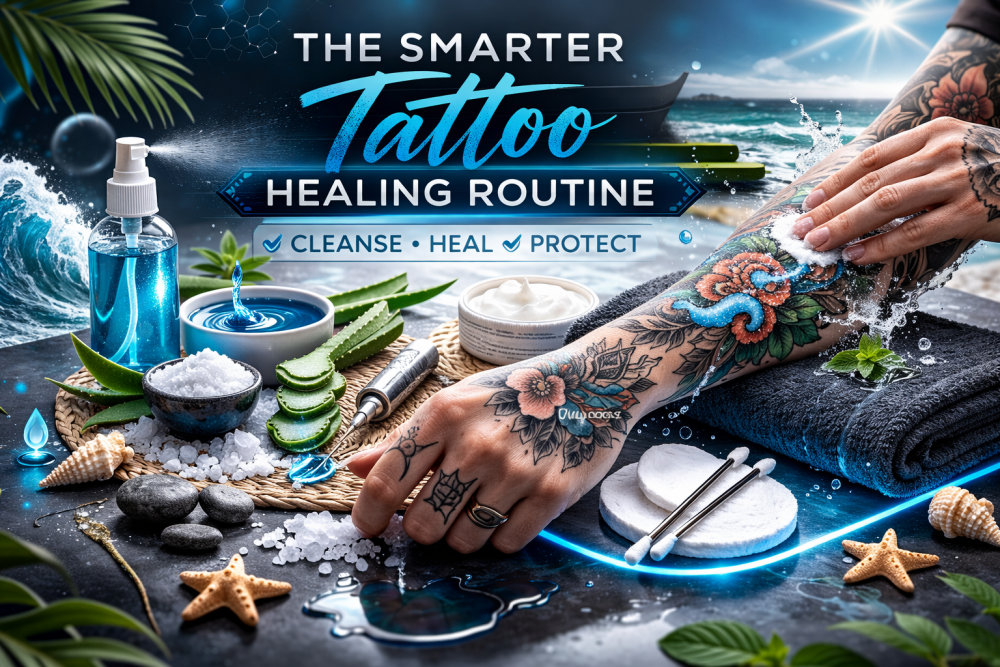 smarter tattoo healing routine