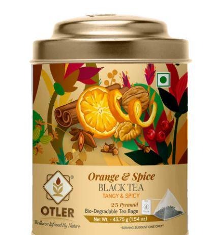 orange spice black tea