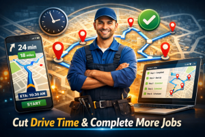 Route Optimization Tips for Field Service Team, Cut Travel Time