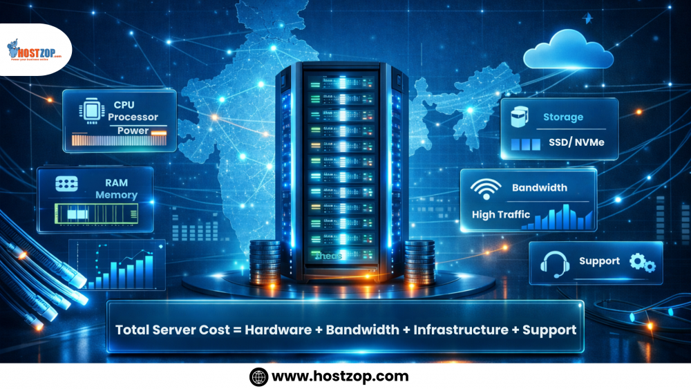 server hosting in india price