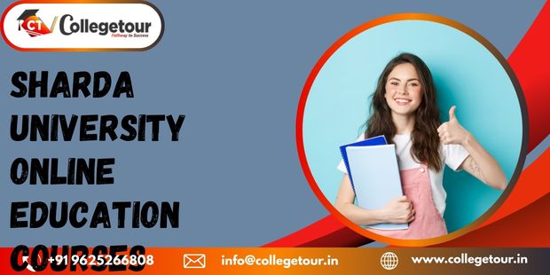 sharda university online education courses