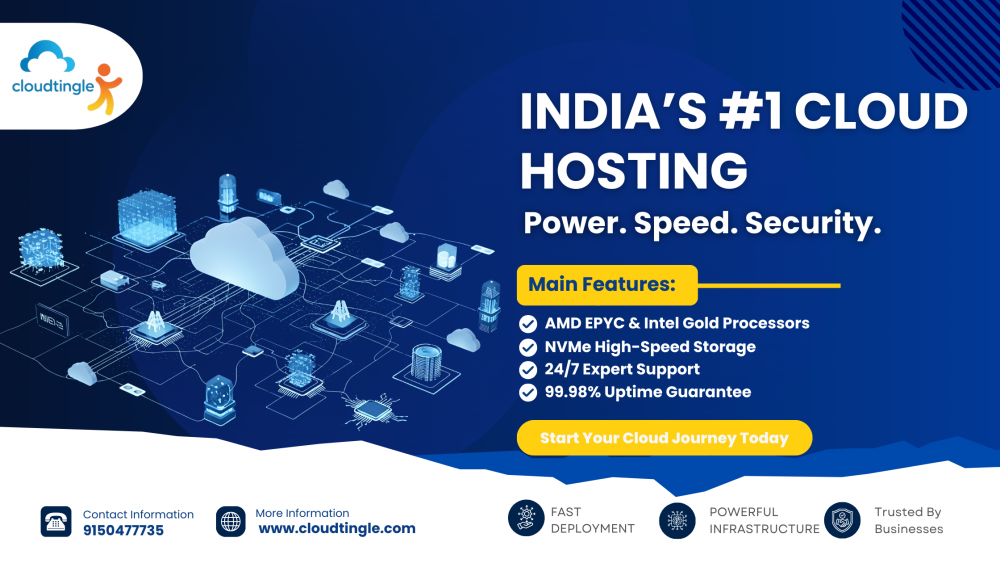 cloud hosting in india