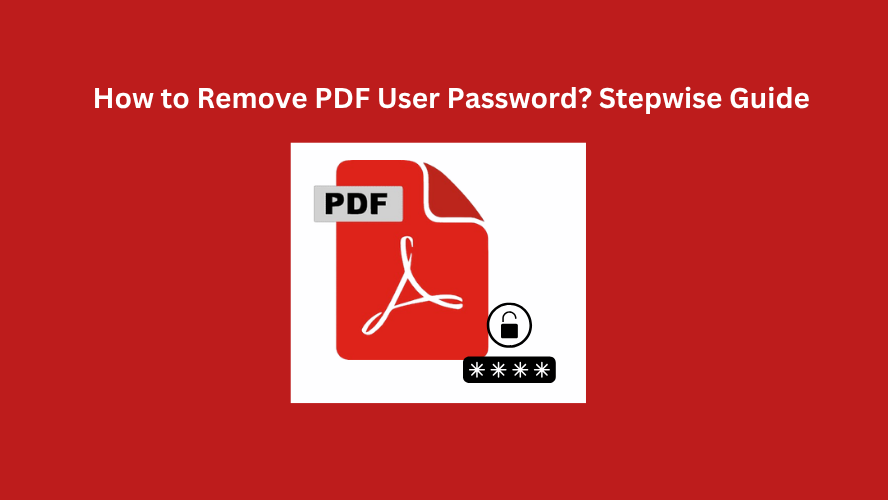 remove PDF user password