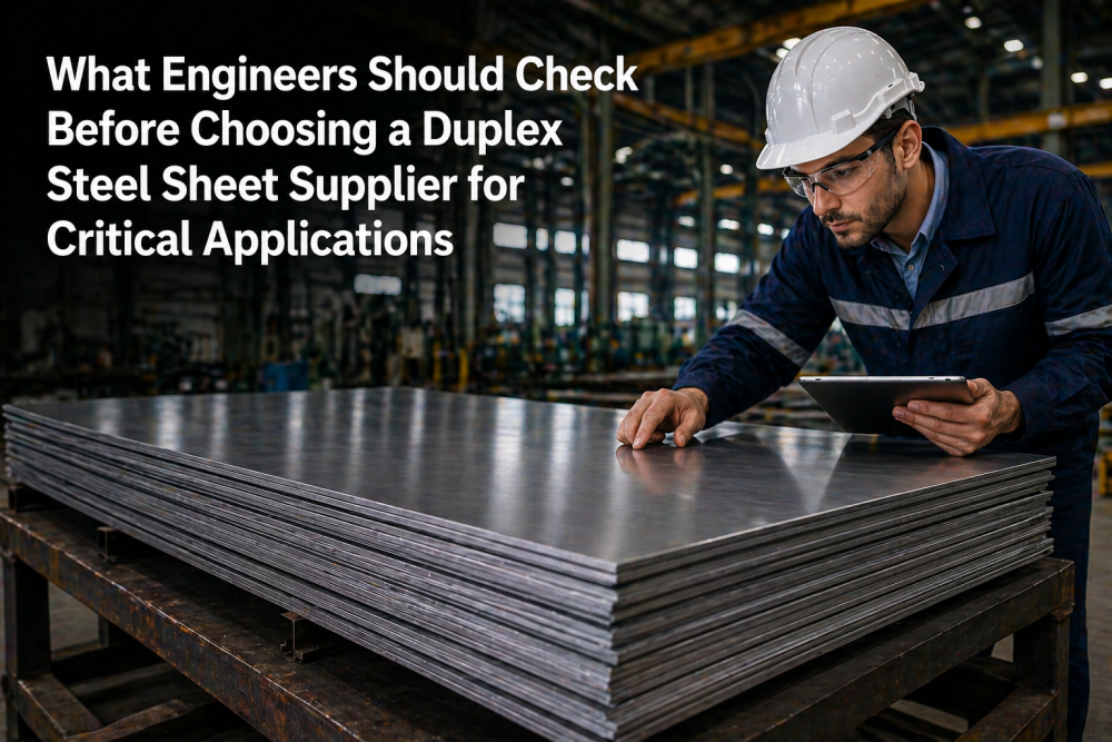 duplex steel sheet