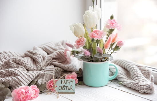 elegant easter flower