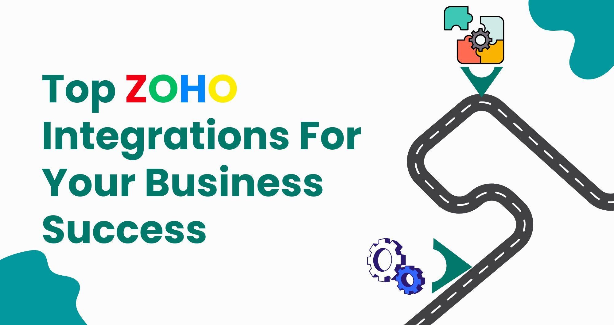 Top Zoho Integrations for your business success