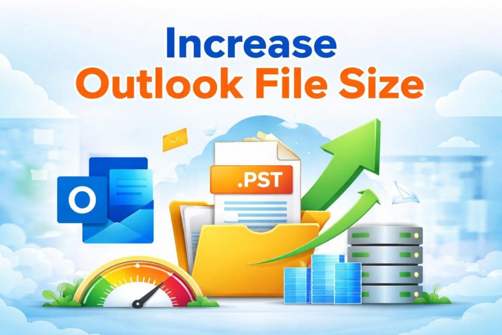 increase outlook file size limit